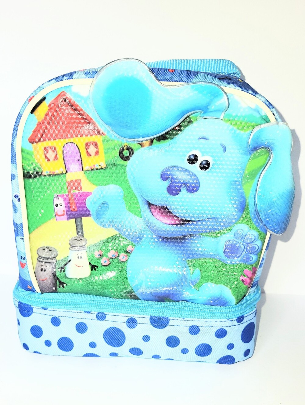 NWOT Blue's Clues Lunch Box Back To School Insulated Lunch Bag Dual Compartment